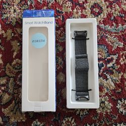 KOREDA SMART WATCH BAND BLACK STAINLESS STEEL 