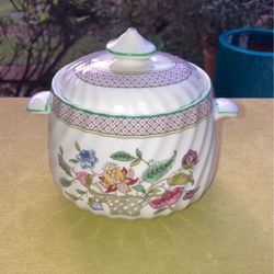 Minton Sugar Bowl With Lid