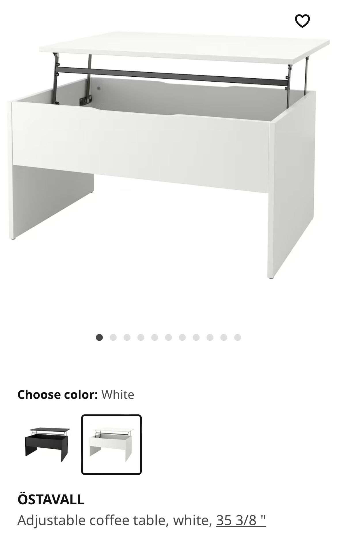 Adjustable Coffee Table