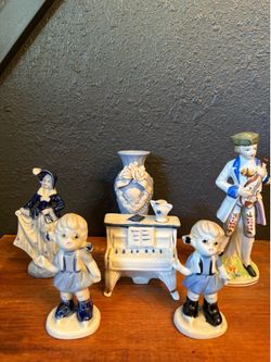 Vintage figurines set of 6
