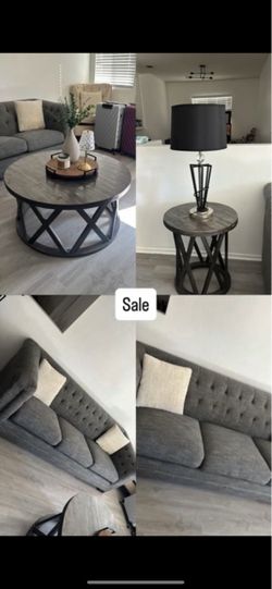 Sofa and love seat