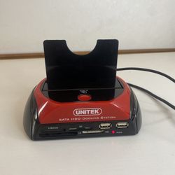 SATA HDD Multi-Function Dock with One Touch Backup (USB + eSATA) (Y-1040CN)