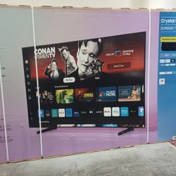98" Screen Led Smart 4k By Samsung Crystal Ultra HDTV.  Original Box SEALED 