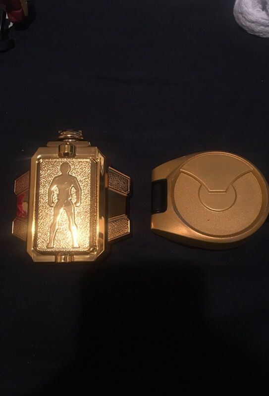 Power Rangers Samurai and Super Megaforce belt buckle.