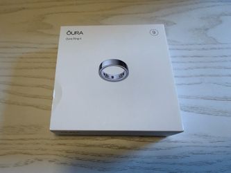 Oura Ring 4 silver size 9 NEW/SEALED BOX