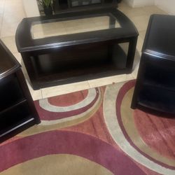 Coffee Table + 2 End Tables (Set)