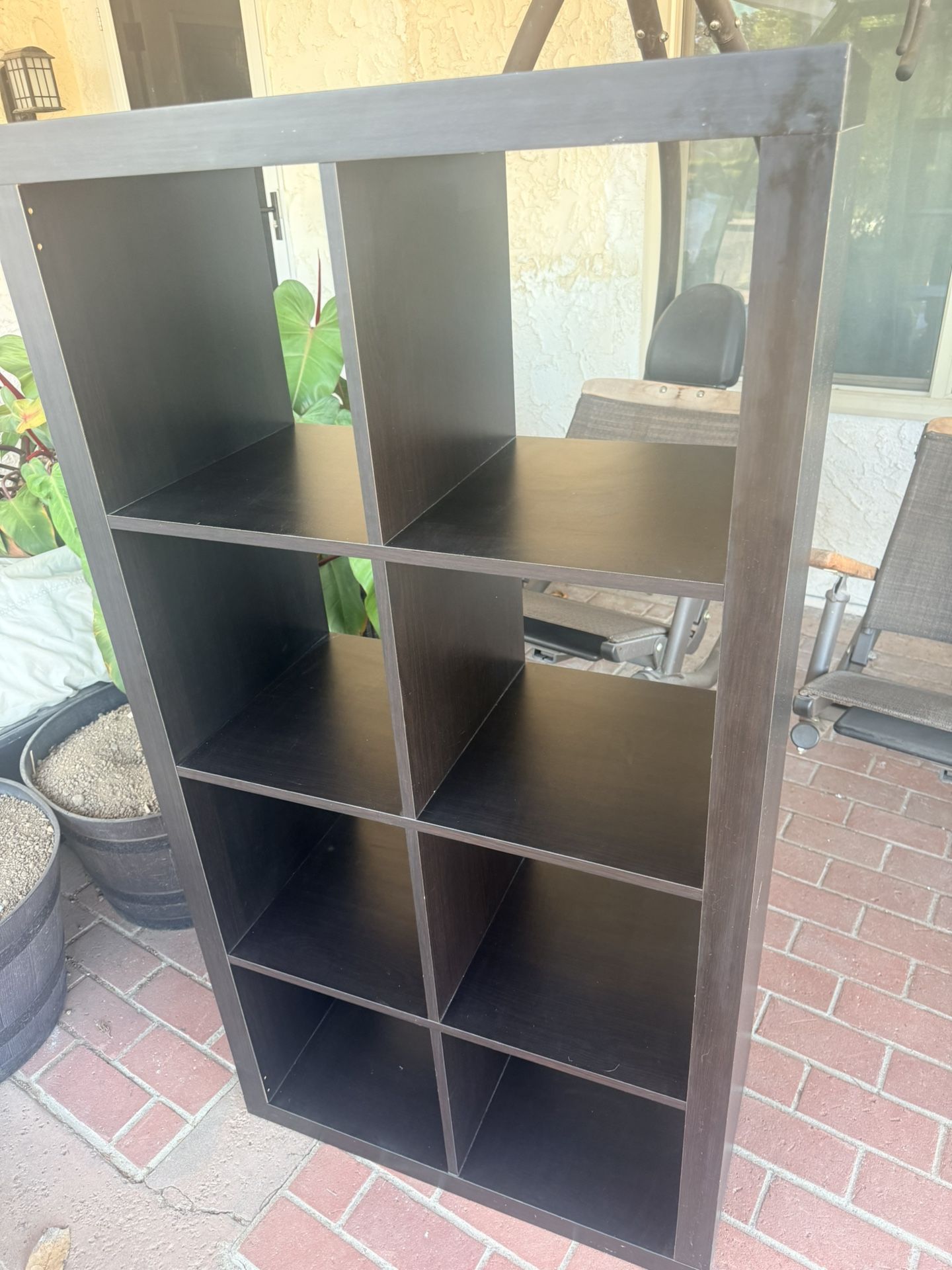 Brown Cube Storage Shelving unit