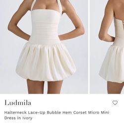 NEW oh Polly Size 4 White Dress