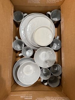 Crate and Barrel dinnerware