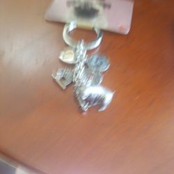 Dog Keychain An D  Charms