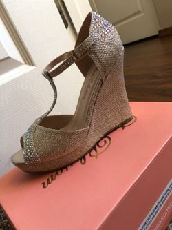 Brand New Rose Gold Wedges
