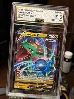 Rayquaza vmax 9.5 mint