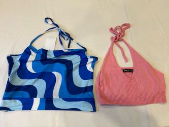 2 women’s halter top bundle