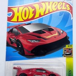 Hot Wheels Lamborghini Huracan Super Trofeo Red New in Package