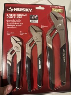 Husky 3 Pliers Set 