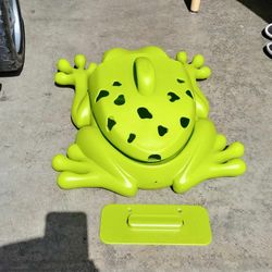 Frog Bathroom Toy Holder.
