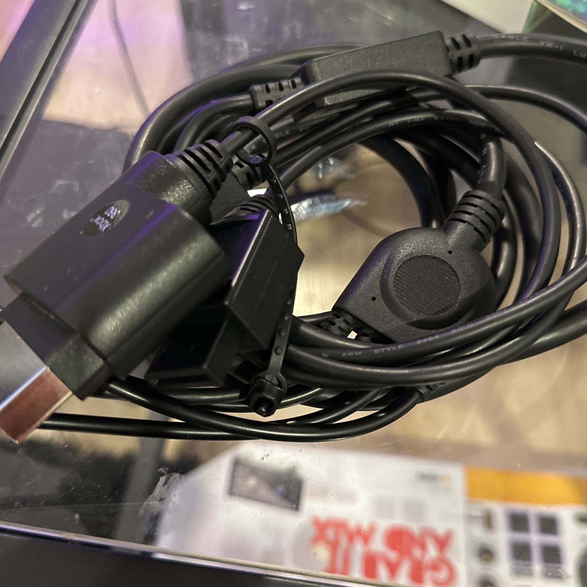 Gigaware Universal Component Gaming Cables PS3 PS2 Xbox 360 Wii (Open