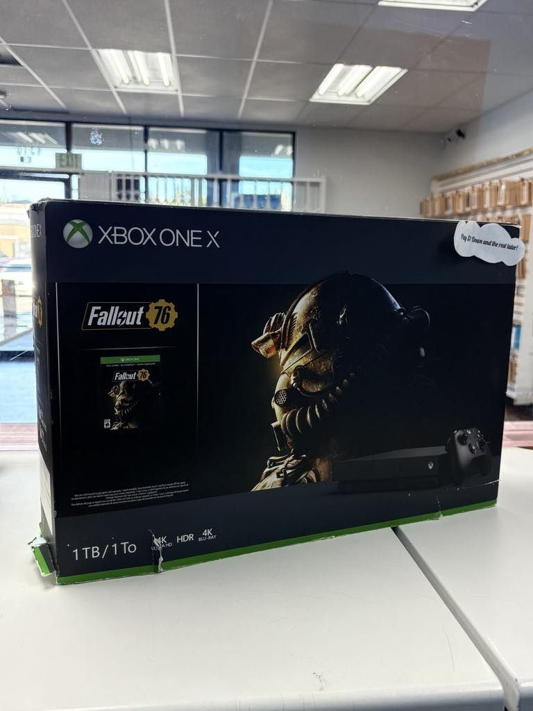 Microsoft Xbox One X 1TB Console New - Payments Available - Pay $1 Down To take It home