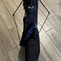 Sunday Golf Bag Two Way Divider 4-6 Clubs THE LOMA Range Par 3 Bag
