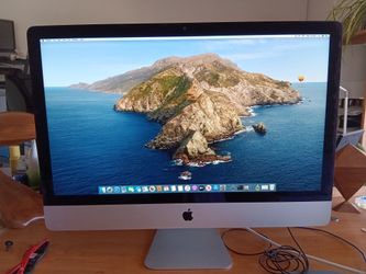 iMac. 27 in. 2012. 20 GB RAM. 1 TB hard drive.