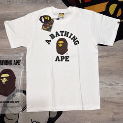 White Bape T-Shirt (S-L)