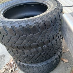 3 LT 295 60 R20 Cooper Tires 