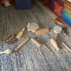 Wooden Kids Music Set