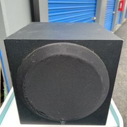 Black Yamaha Active Powered Subwoofer YST-SW012 100 Watts