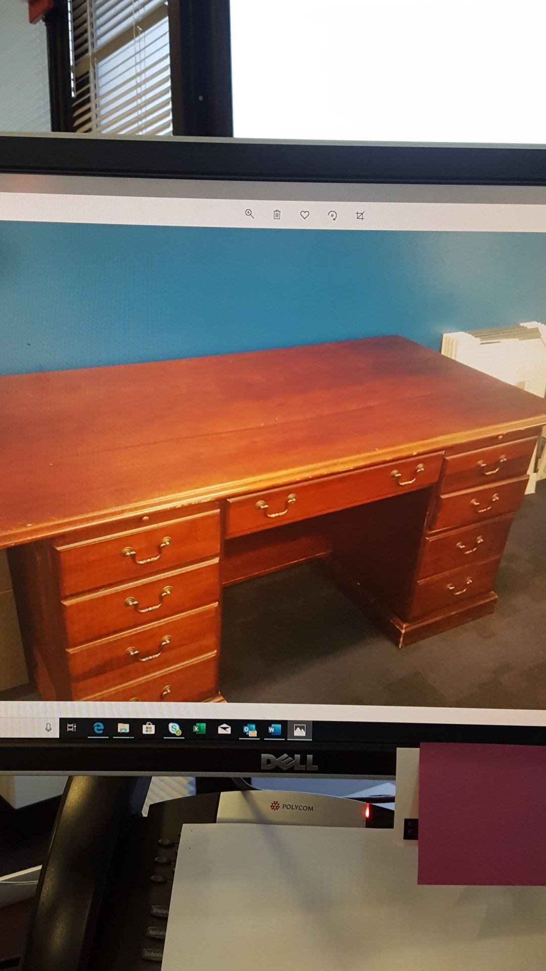 Large Executive Office Desk