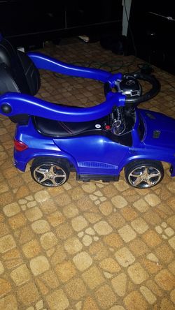 Mercedes baby pusher/rocker