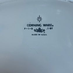 Corning ware Blue Cornflower  1qt No Lid