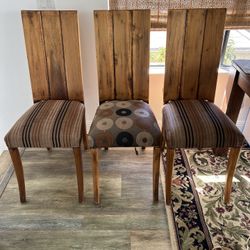 4 Dining Room Chairs