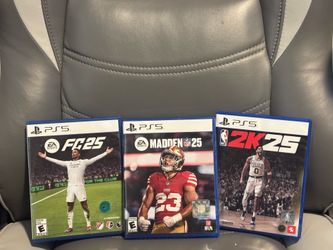 Fc25 and madden 25 and 2k25
