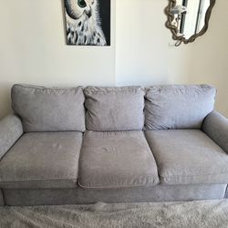 Very Comfy Couch with  Pillows 
