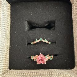 Silver 925 Ring Set Size 9