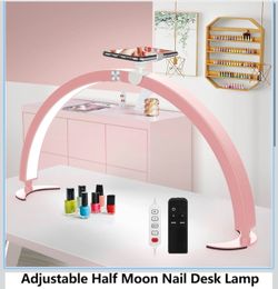 Half Moon Light for Nails/Crafts w/Phone Holder