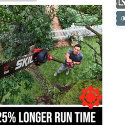 Skil Pole Saw 40v With Battery And Charger 