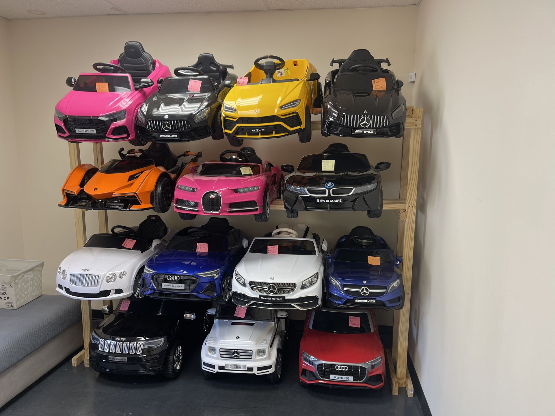 Many Different Colors $180 $600 Price Ride On Toy Kids Electric Cars 12 Volts And 24 Volts