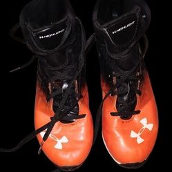 Under Amour High Top Cleats Sports Soccer Football Baseball Shoes 