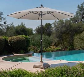 PROSHADE 10′ MARKET TILT LED UMBRELLA