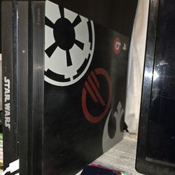 Star Wars Ps4 Pro Model W/ Controller And Steel Series Headset