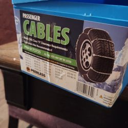 Peerless Chain Passenger Tire Cable, #0173755