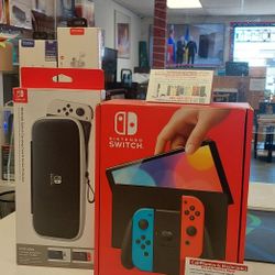 Nintendo Switch Brand New With Free Case Cash Deal $349.