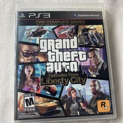 Grand Theft Auto: Episodes From Liberty City Sony PlayStation 3 PS3 No Map Excellent condition