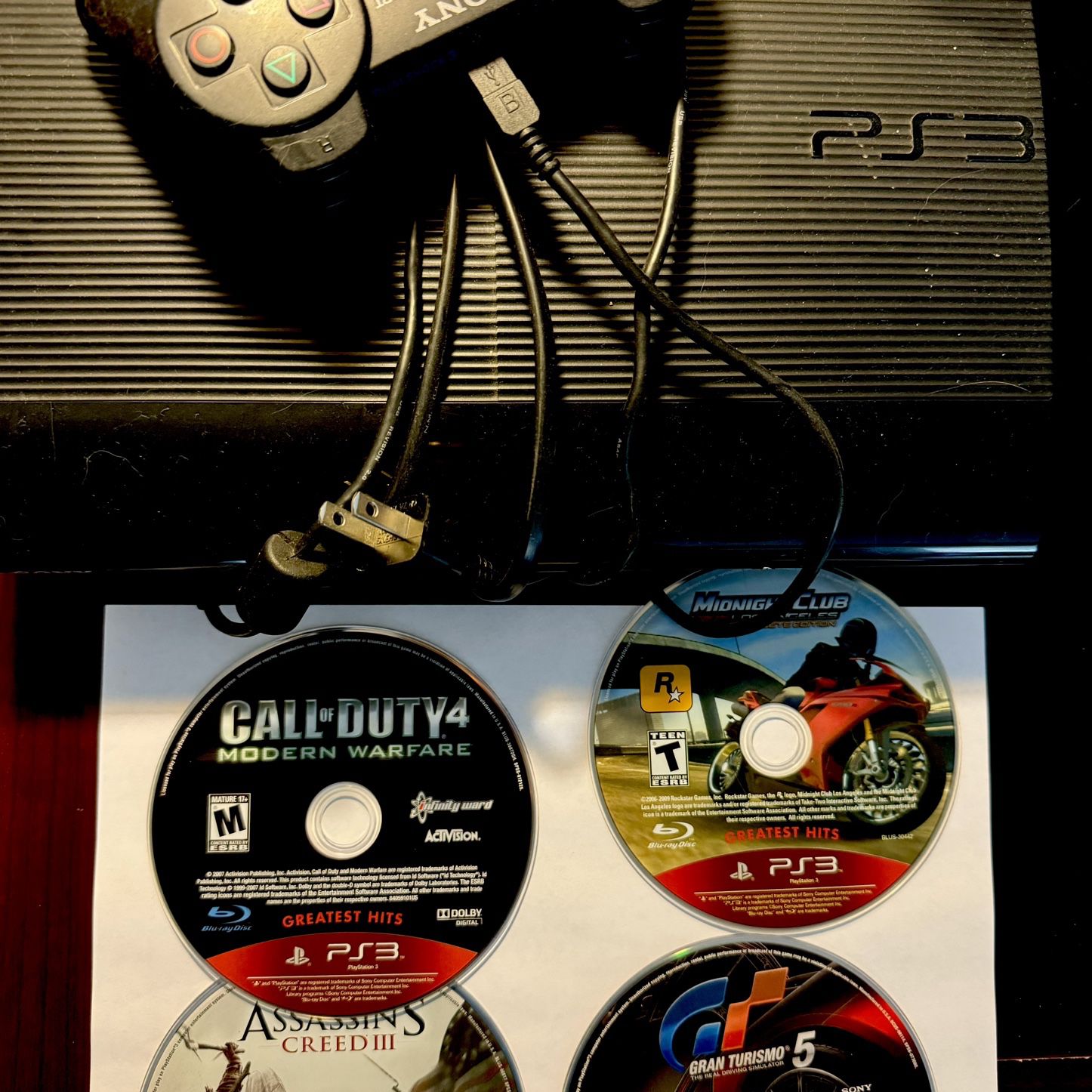 PS3 (Play Station 3) For SALE! Four Games INCLUDED!