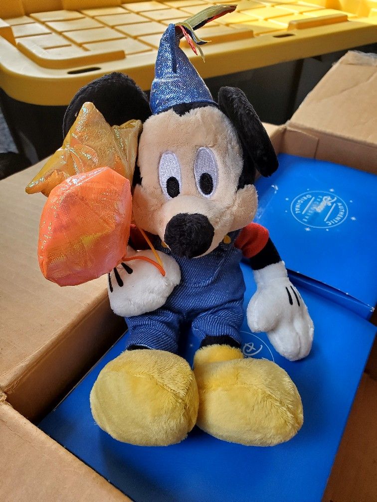 Birthday Mickey Mouse Plush