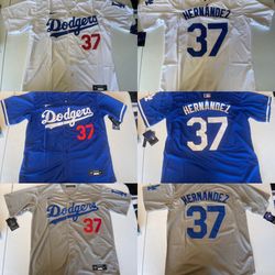 Dodgers Hernandez jerseys