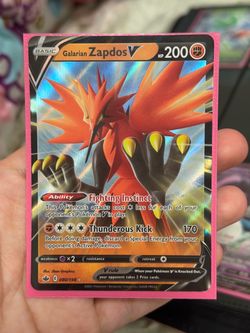 Galarian Zapdos V Chilling Reign