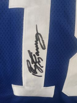 Manning Signed Jersey