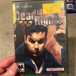 Dead To Rights / Punisher Xbox